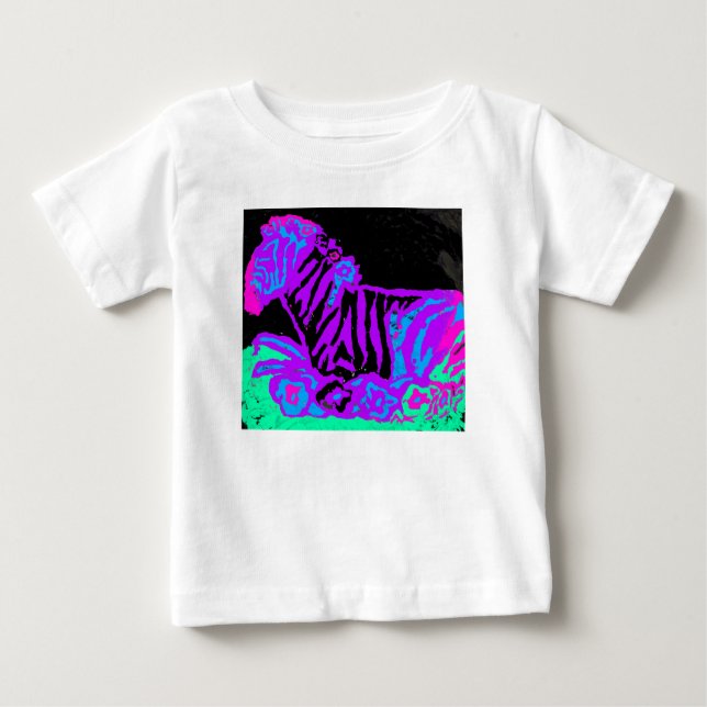 Camiseta Pastel Zebra (Frente)