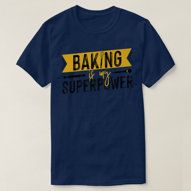 Camiseta Pastelaria É Minha Superpotência 2464 (Frente do Design)