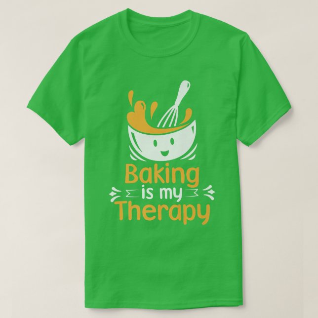 Camiseta Pastelaria É Minha Terapia. (Frente do Design)