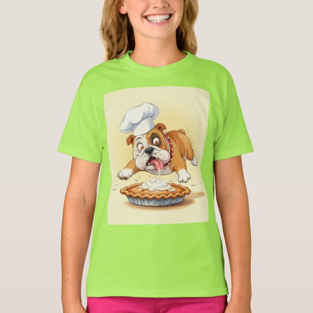 Camiseta Pasteleiro e sua obra prima por Natasha Us (Frente)