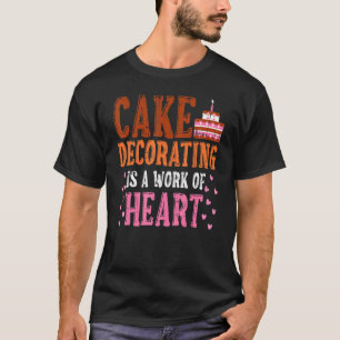 Camiseta Pasteleiro-pasteleiro de pastelaria decorador de b