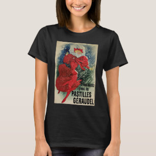 Camiseta Pastilhas Antiguas Art Nouveau Geraudel para Tosse
