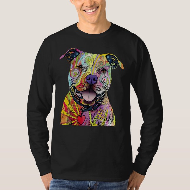 Camiseta Pastilhas Coloridas do Pitbull S 229 (Frente)