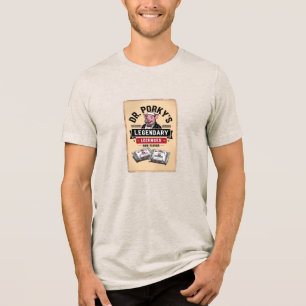 Camiseta Pastilhas com Sabor a Presunto do Dr. Porky (Ficçã