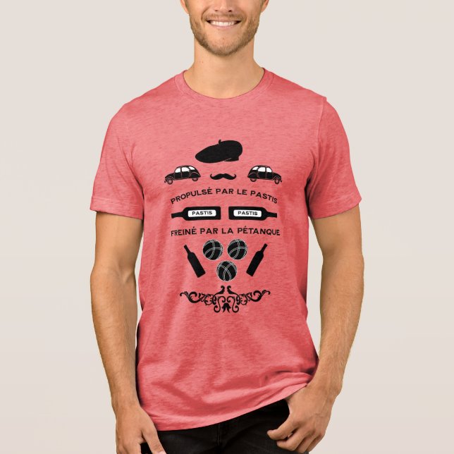 Camiseta Pastis Francês Pétanque (Frente)
