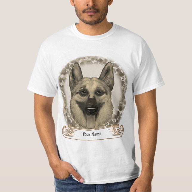 Camiseta Pastor Alemão   (Frente)