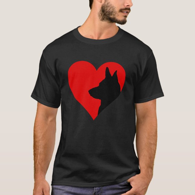 Camiseta Pastor Alemão     (Frente)
