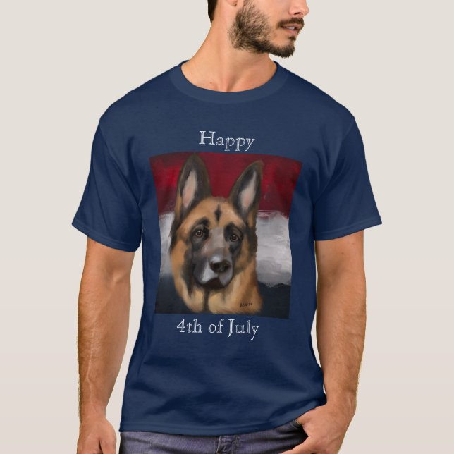 Camiseta Pastor Alemão   (Frente)