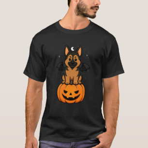 Camiseta Pastor Alemão Amante de Animais Fantasia de Morceg