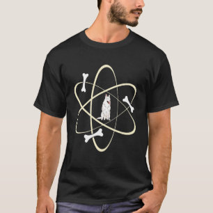 Camiseta Pastor Alemão Branco Proton Science