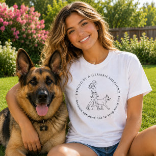 Camiseta Pastor Alemão humor GSA