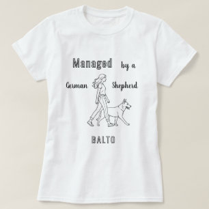 Camiseta Pastor Alemão PA humor gerenciado