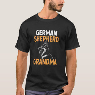 Camiseta Pastor Alemão Vovó Pastor Alemão Engraçado