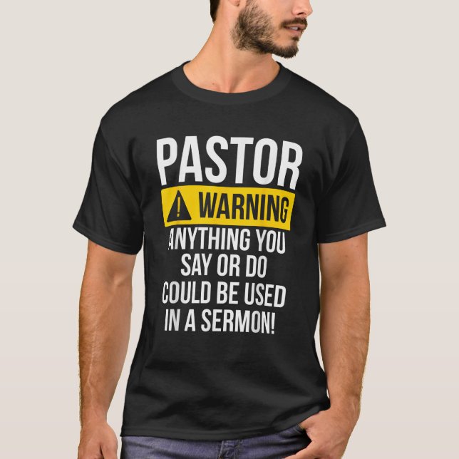 Camiseta Pastor Apreciação do Melhor Padre Cristão Jesus Va (Frente)