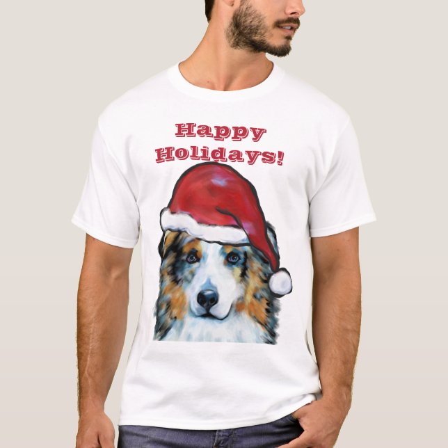 Camiseta Pastor Australiano  (Frente)