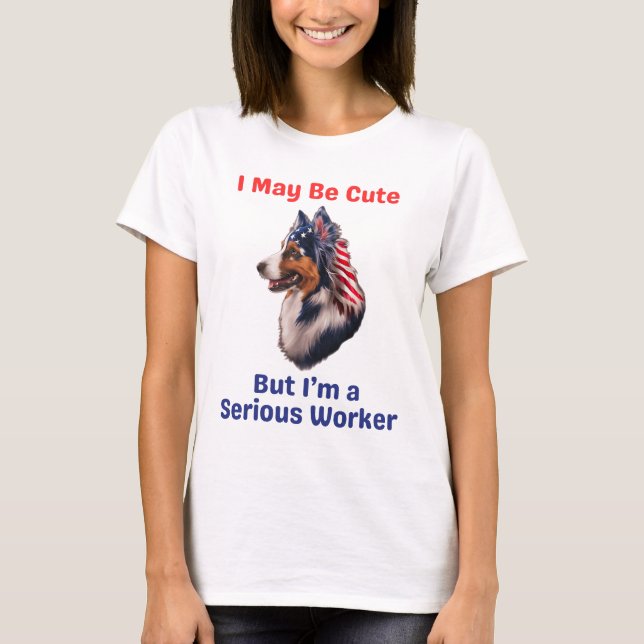 Camiseta Pastor australiano (Frente)