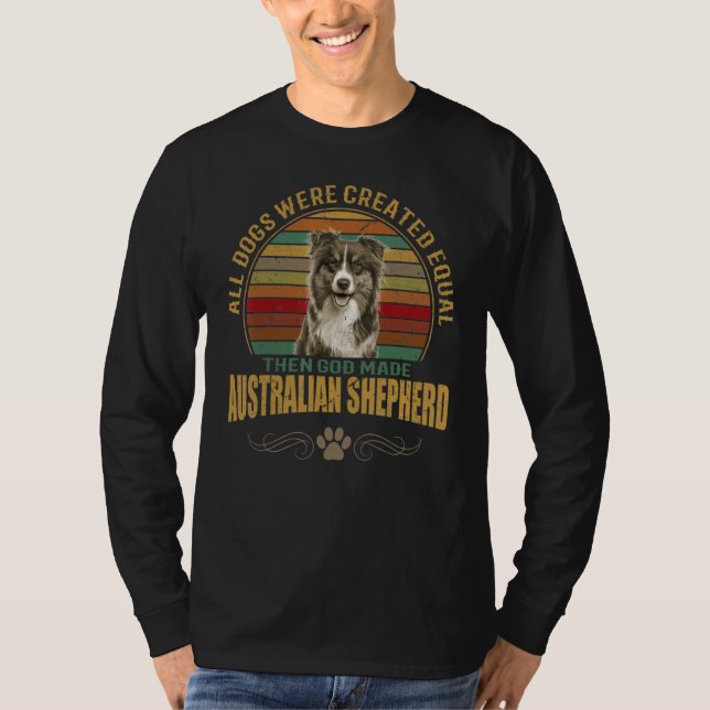 Camiseta Pastor australiano 2 (Frente)