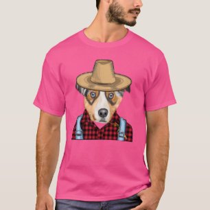 Camiseta Pastor australiano de criação