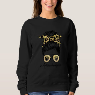 Camiseta Pastor australiano Mãe Cachorro Mãe Cabelo Mensage