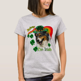 Camiseta Pastor australiano St Patricks