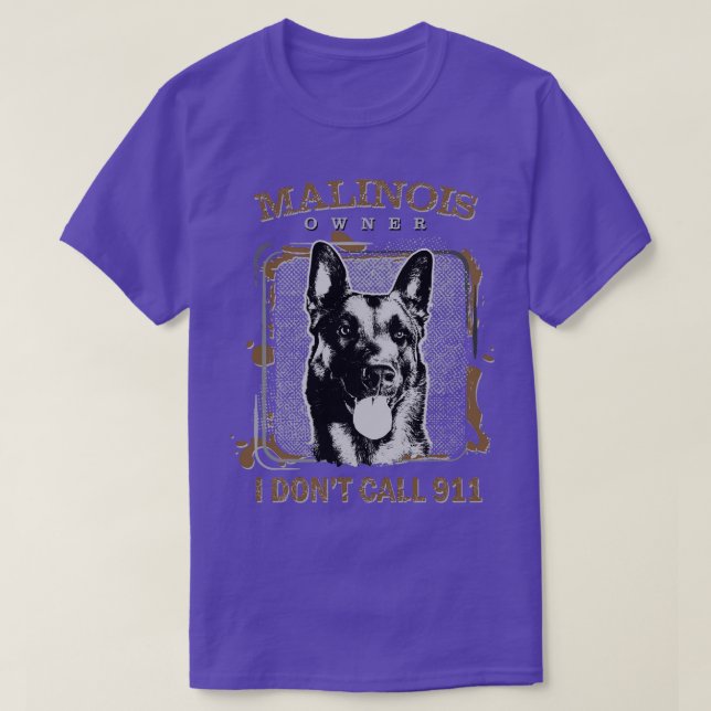 Camiseta pastor belga Malinois (15) (Frente do Design)