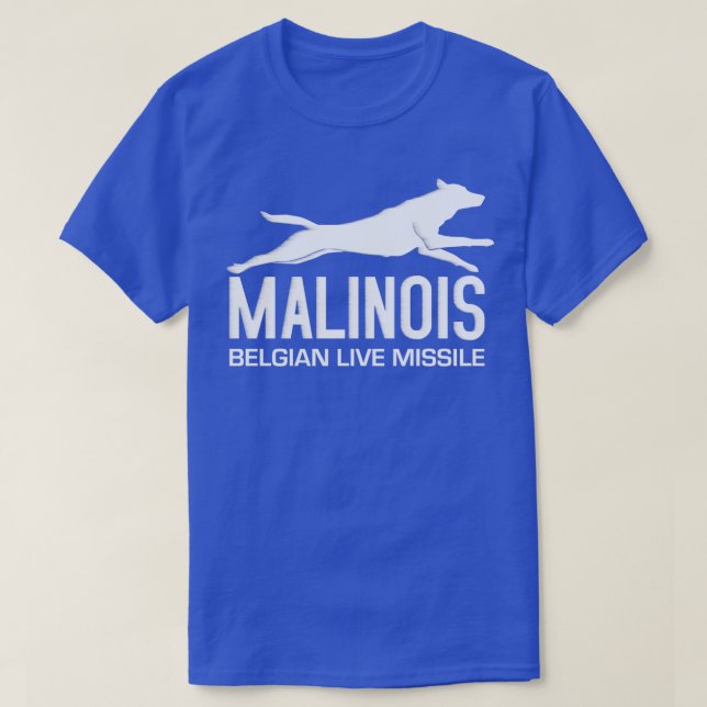 Camiseta pastor belga Malinois (23) (Frente do Design)