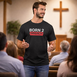 Camiseta Pastor Born2Preach