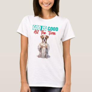 Camiseta Pastor Boxer Deus é bom