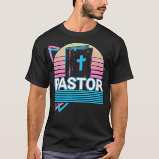 Camiseta Pastor Christian Church Preacher Retro Gift