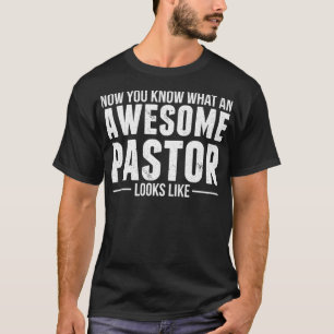 Camiseta Pastor de Apreciação Pastor para Masculinos Pres
