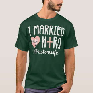 Camiseta Pastor Engraçado Esposa Igreja Cristã Apreciação