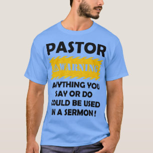 Camiseta Pastor Engraçado Jesus Cristo Apreciação
