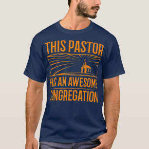 Camiseta Pastor Engraçado Valorizar Homens Presentes Crist
