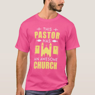 Camiseta Pastor Humor, Pastor religioso Cristão, Pastor, Pa