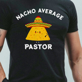 Camiseta Pastor Médio Nacho Cinco de Maio Cristão