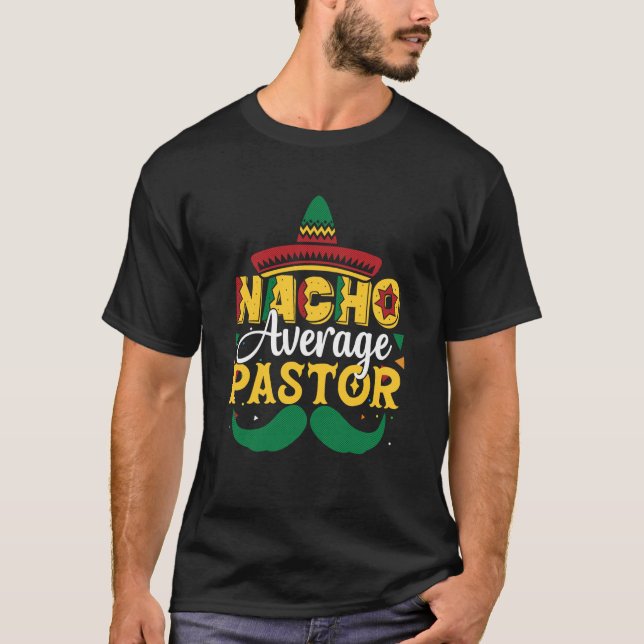 Camiseta Pastor médio Nacho Preacher mexicano (Frente)