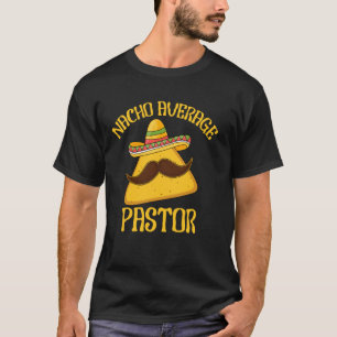Camiseta Pastor Médio Nacho Pregador Líder Religioso Cin