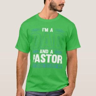 Camiseta Pastor Pai Engraçado Padre Religioso Amigo Pastor