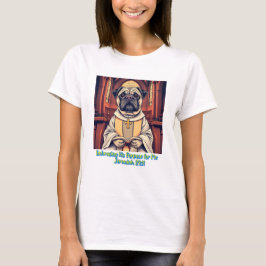 Camiseta Pastor Pug Abraçando Seu Propósito Para Mim