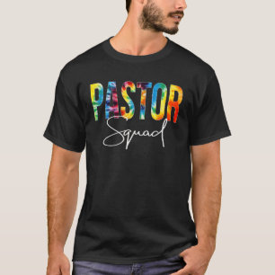 Camiseta Pastor Squad Tie Dye Dia de Apreciação Olá De Volt