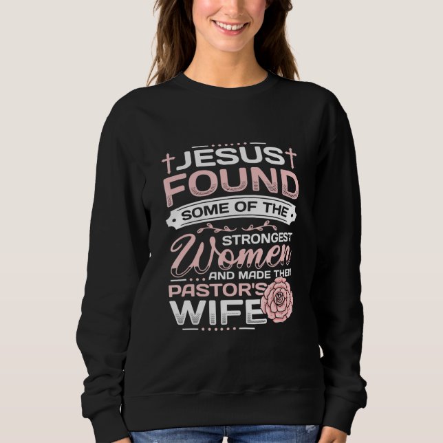 Camiseta Pastor Wife Apreciação Igreja Cristã Pastor W (Frente)