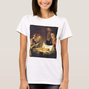 Camiseta pastores de Adorador de von Honthorst