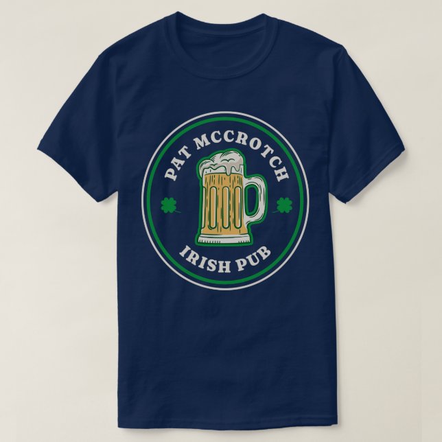 Camiseta Pat McCrotch Irish Pub (Frente do Design)