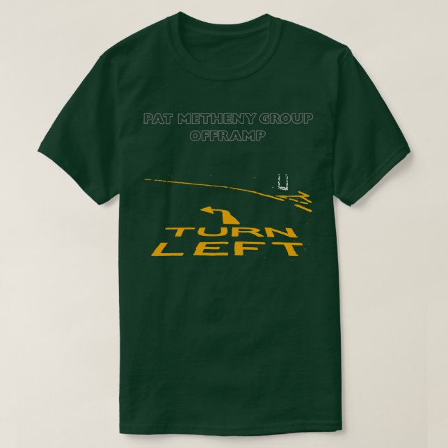 Camiseta Pat Metheny Group Offramp (Frente do Design)