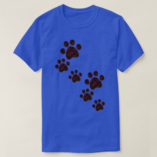 Camiseta Pata de chocolate (Frente do Design)