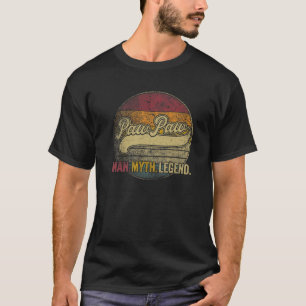 Camiseta Pata de Mens O Homem Mito A Lenda De Natal Dotada