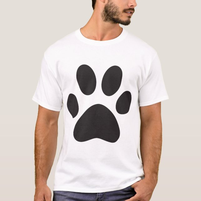 Camiseta Pata de Pata de Pé de Pé de Gato de Pata (Frente)