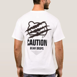 Camiseta Pata de Urso Engraçado