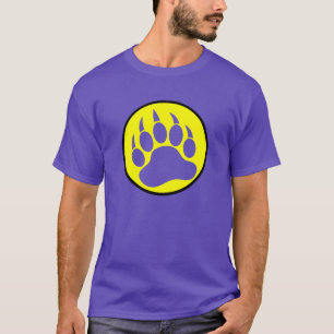 Camiseta Pata de Urso Muito Legal em um círculo
