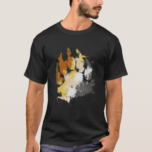 Camiseta Pata do Orgulho do Urso Gay